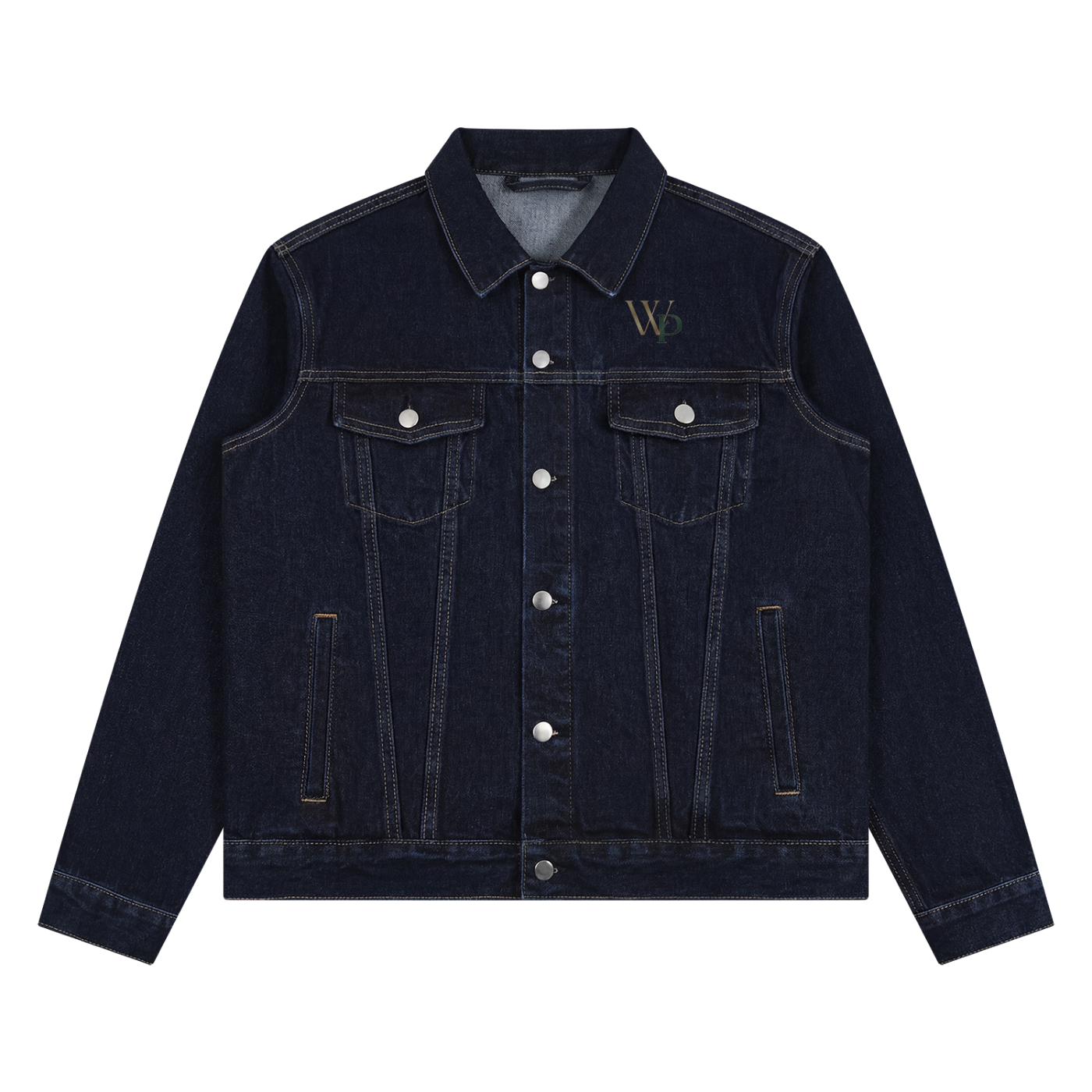 THE GENESIS COLLECTION: THE GARDEN Unisex Vintage Wash Denim Jacket