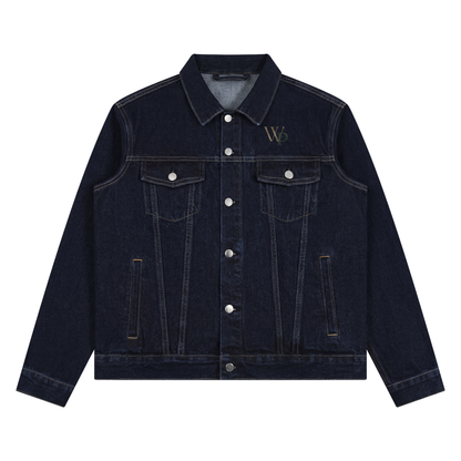 THE GENESIS COLLECTION: THE GARDEN Unisex Vintage Wash Denim Jacket