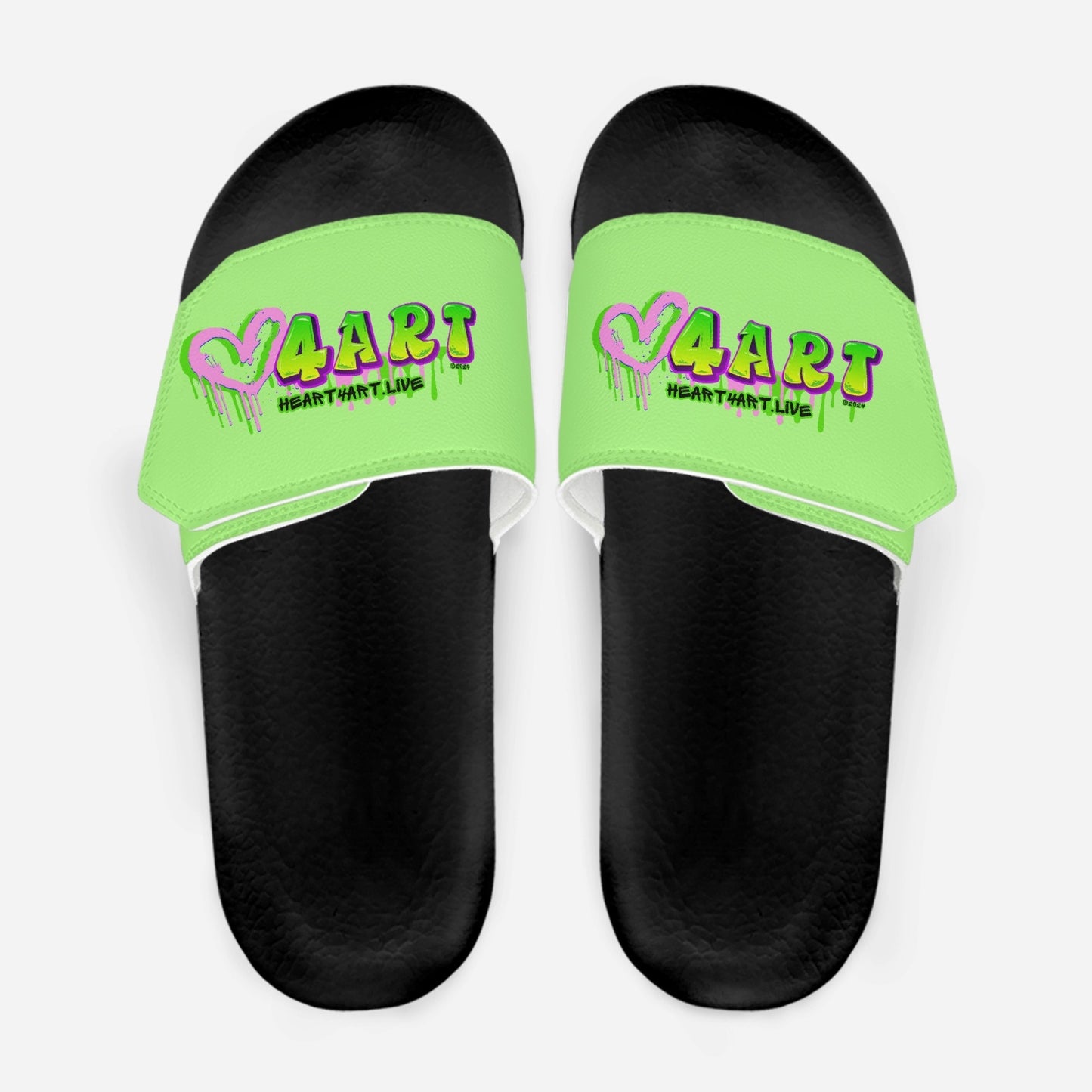 Heart4art Velcro slides