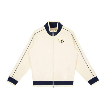 THE GENESIS COLLECTION: THE GARDEN Unisex Color Block Raglan Sleeve Zip Track Jacket