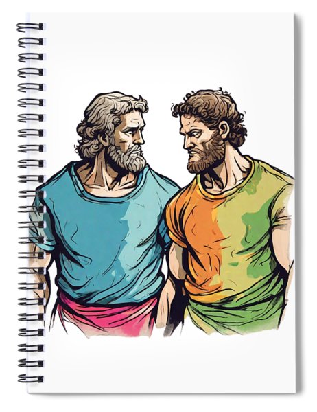 Cain and Abel - Spiral Notebook