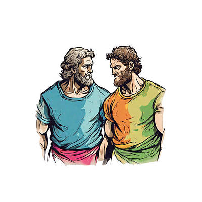Cain and Abel - Art Print