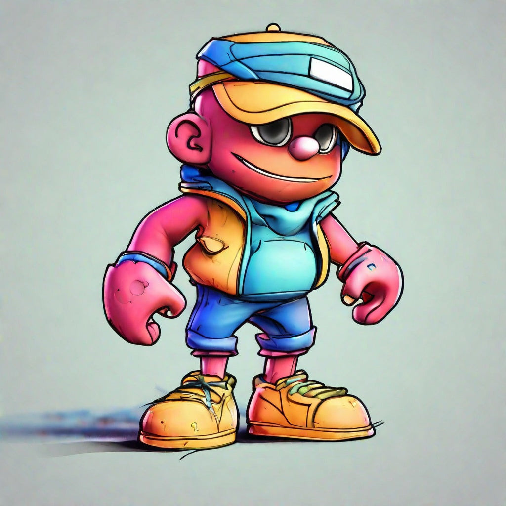 Cartoon Characters With Color- Reference Images (3 parts)