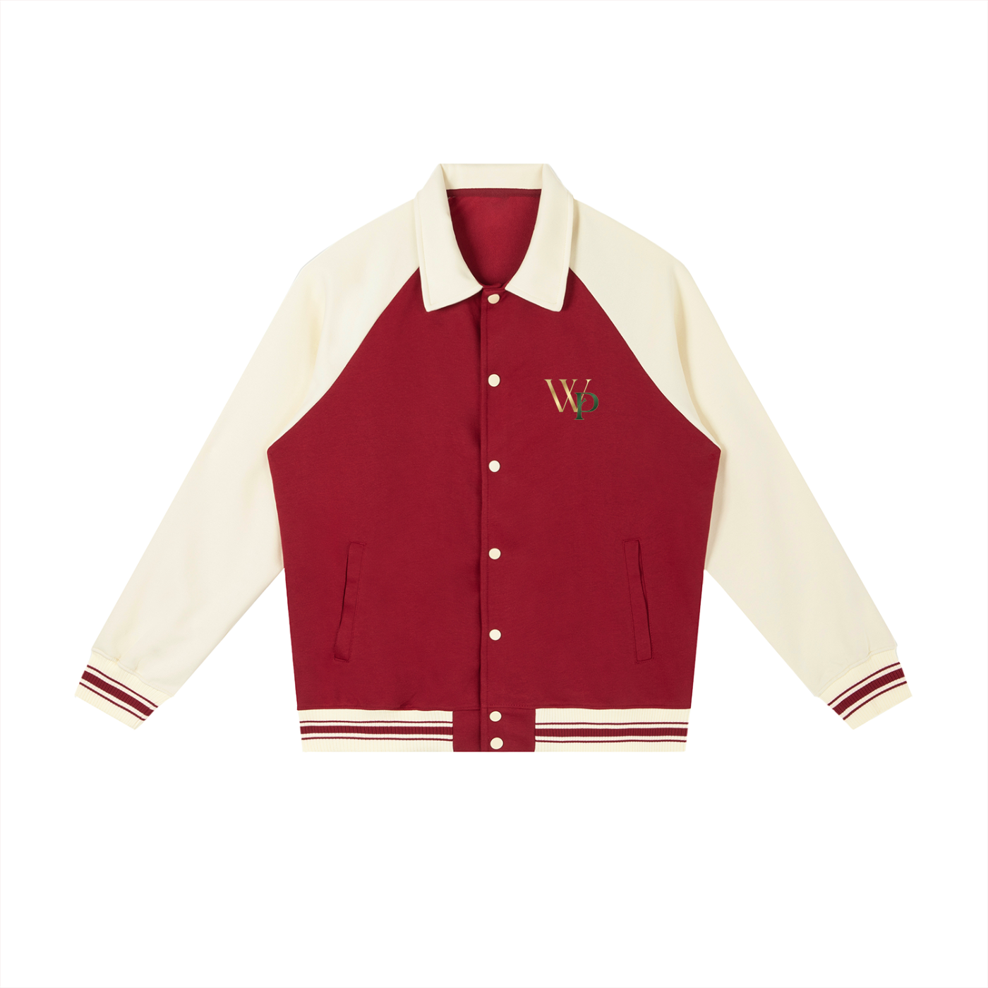 THE GENESIS COLLECTION: THE GARDEN Unisex Contrast Raglan Sleeve Baseball Jacket