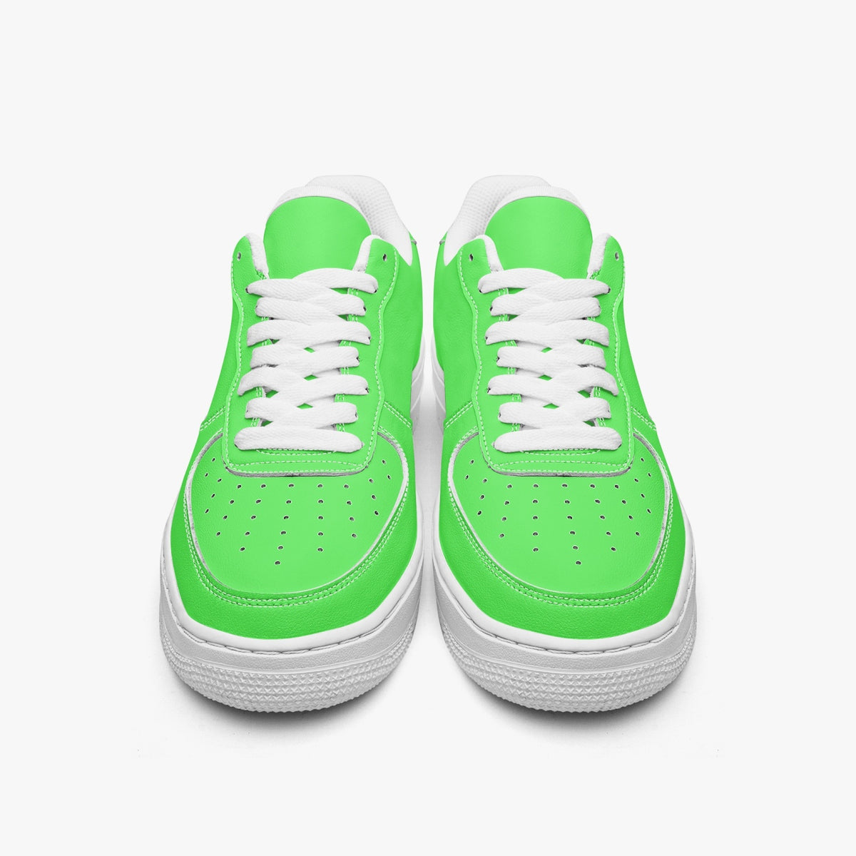 Heart4art Type 2 AF1 Low-Top Microfiber PU Leather Sports Sneakers
