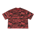 THE GENESIS COLLECTION: GARDEN Unisex Boxy Camo Print T-Shirt