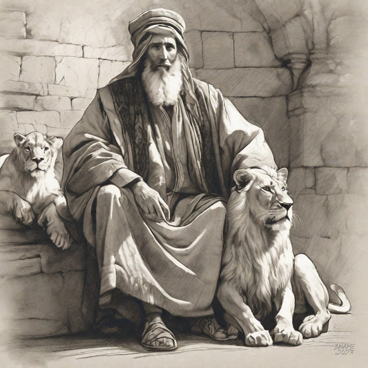 Daniel In The Lions Den- Reference Image
