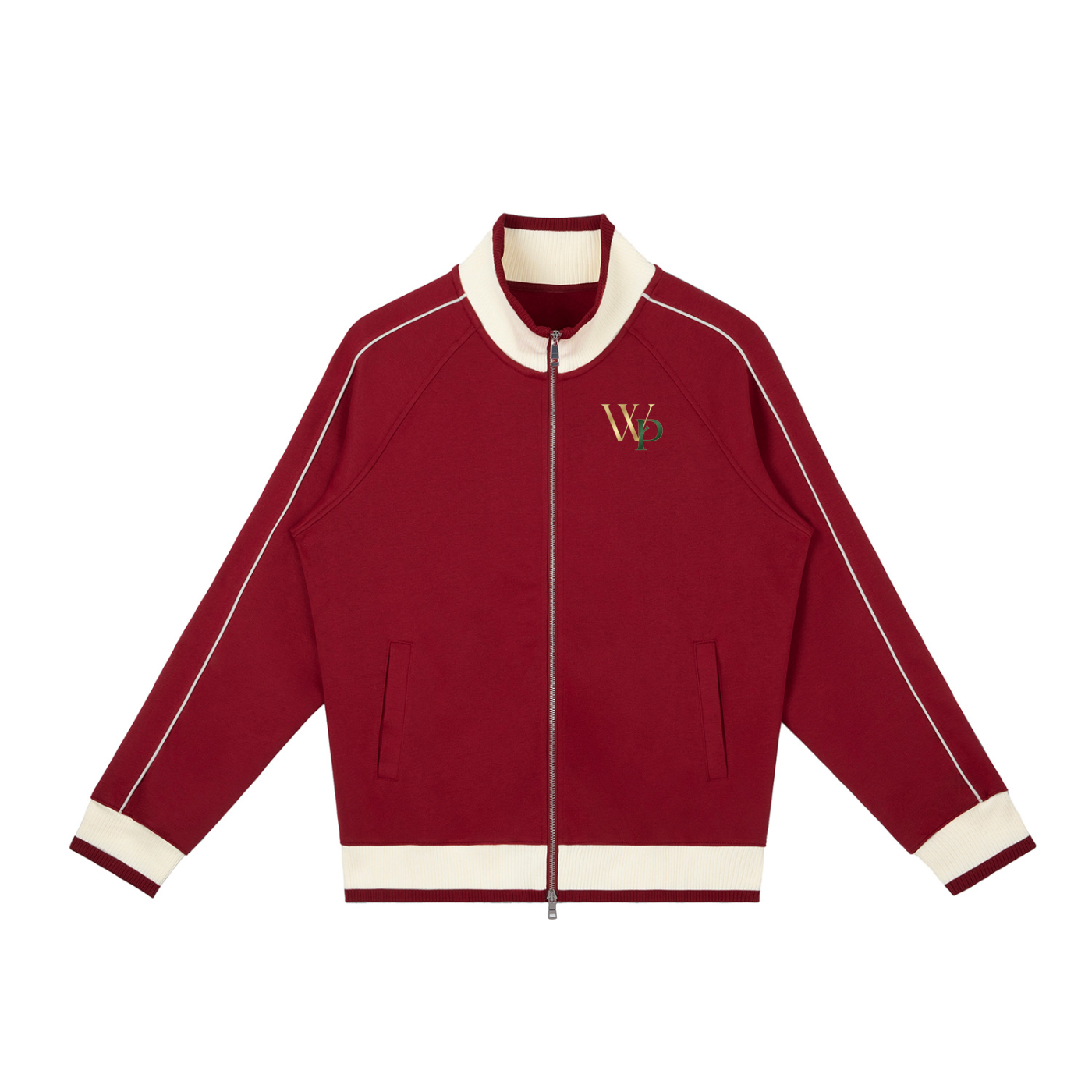 THE GENESIS COLLECTION: THE GARDEN Unisex Color Block Raglan Sleeve Zip Track Jacket