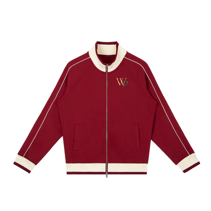 THE GENESIS COLLECTION: THE GARDEN Unisex Color Block Raglan Sleeve Zip Track Jacket