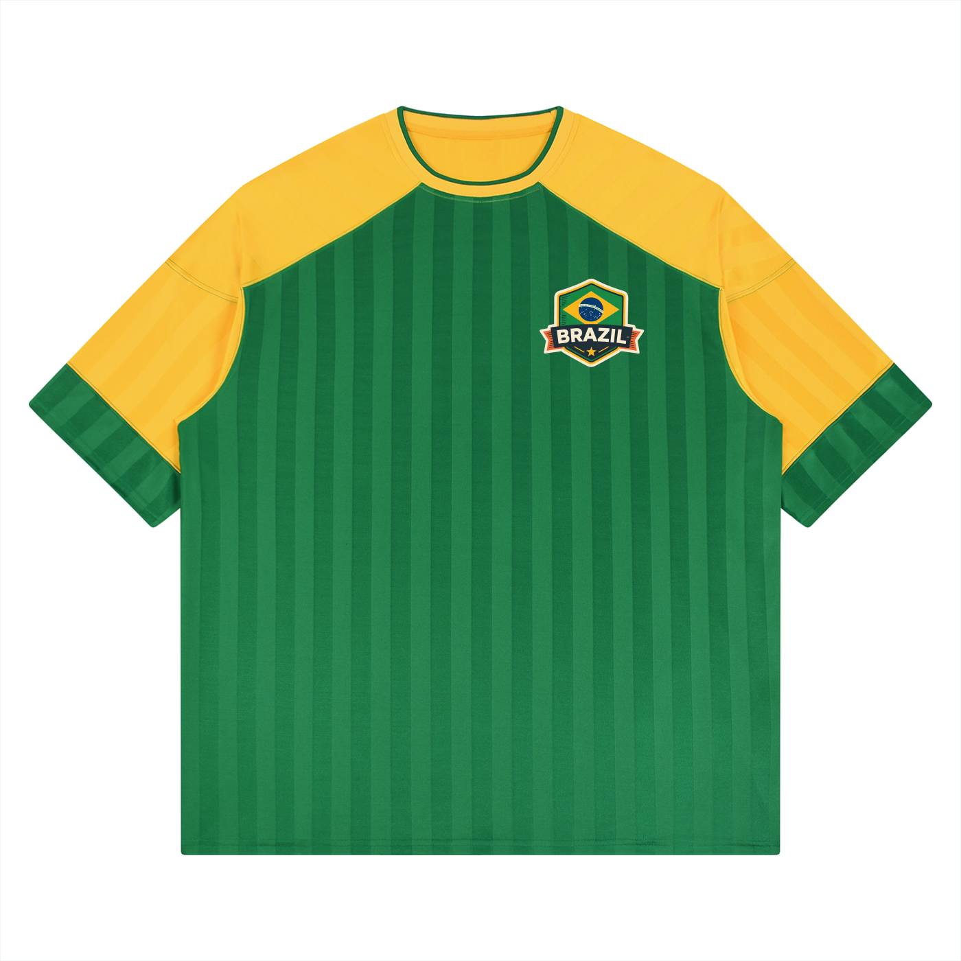 DJ ZMARIE BRAZIL Unisex Striped Raglan Jersey