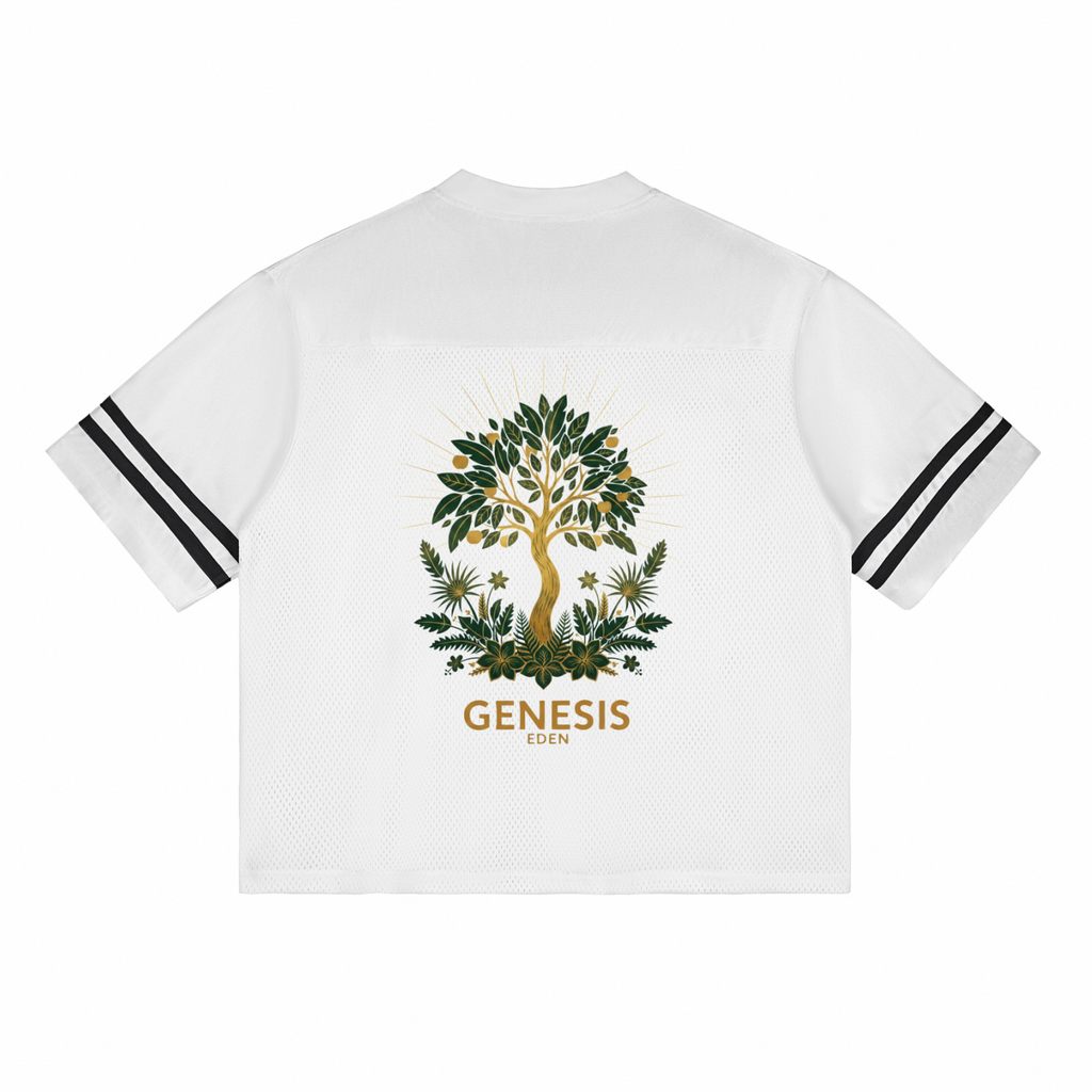 THE GENESIS COLLECTION: GARDEN Unisex Taped Mesh T-Shirt