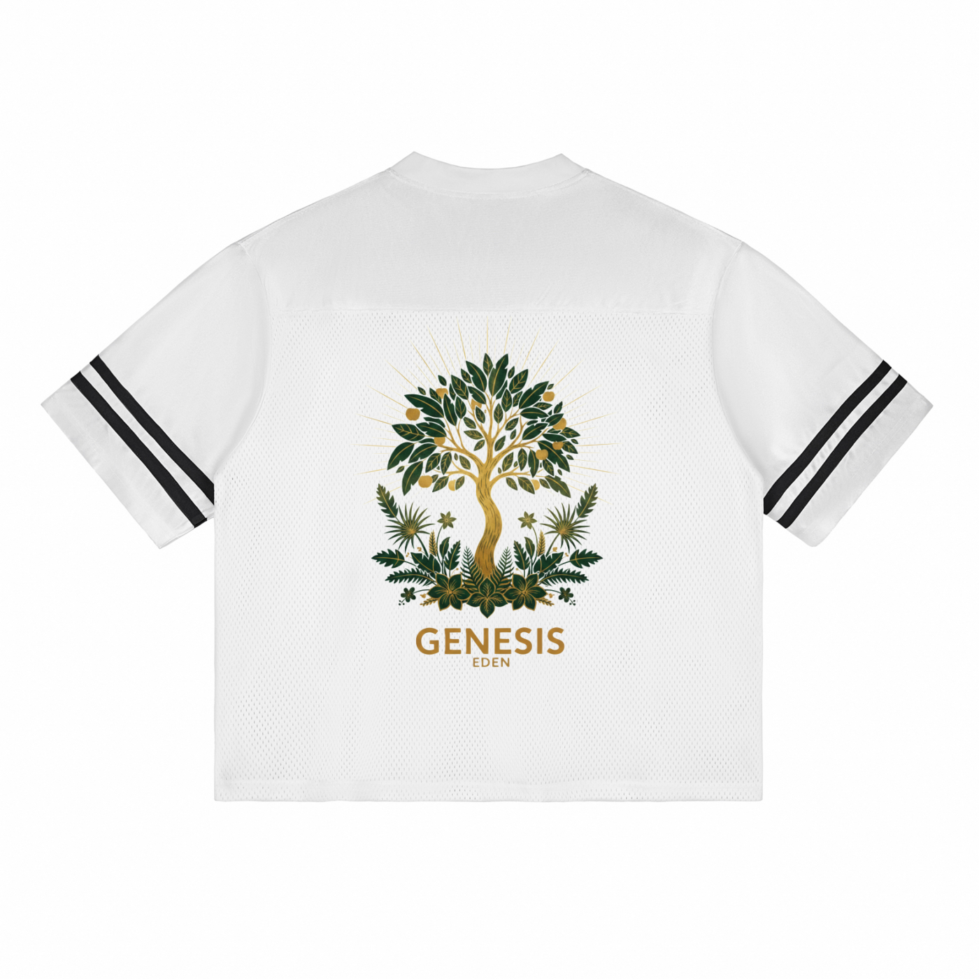 THE GENESIS COLLECTION: GARDEN Unisex Taped Mesh T-Shirt