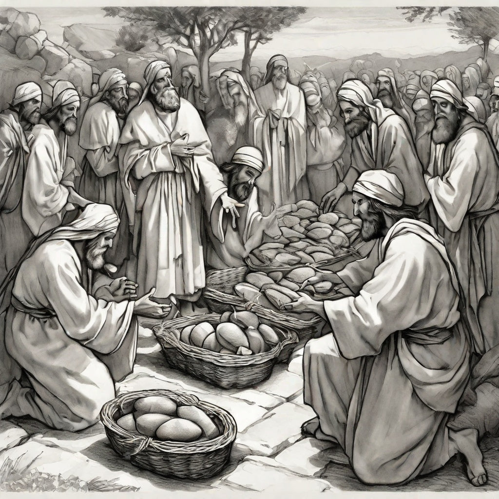 Feeding The Five Thousand Digital Reference Image