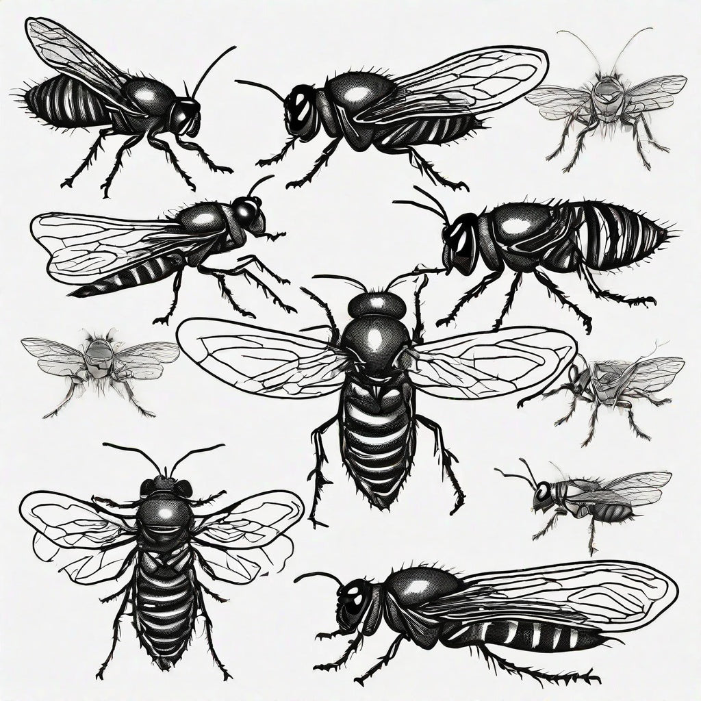 Plague of Flies & Locusts- Reference Image