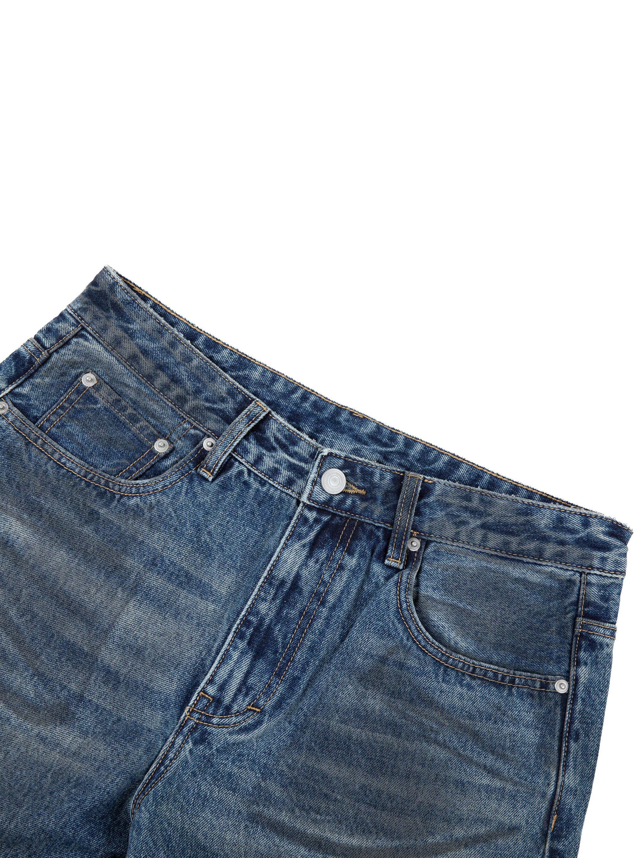 SAVED Vintage Wash Baggy Denim Jeans