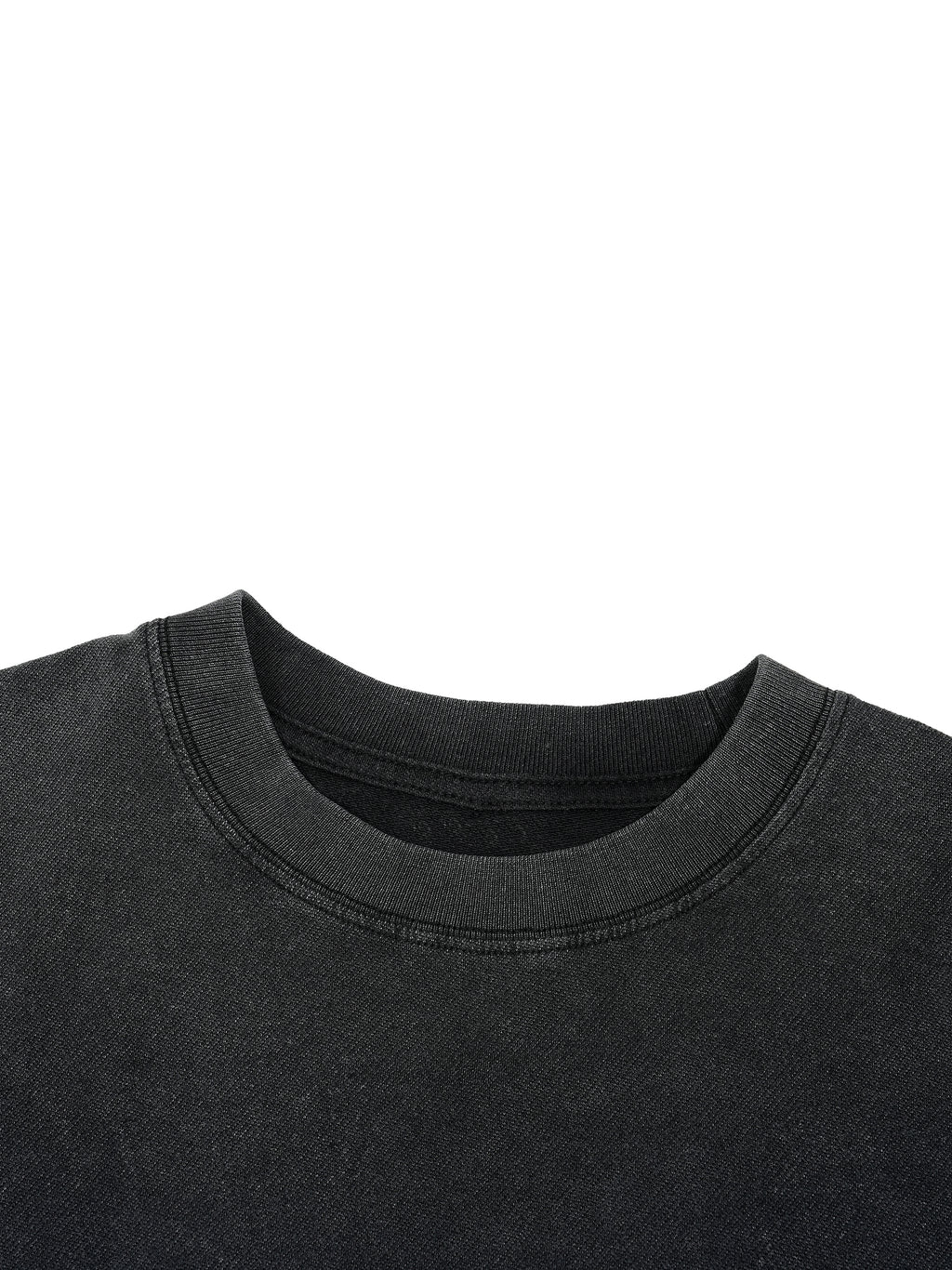 YEAH, IM A CHRISTIAN, BUT DONT PUSH ME! Vintage Wash Boxy Distressed Hem T-Shirt