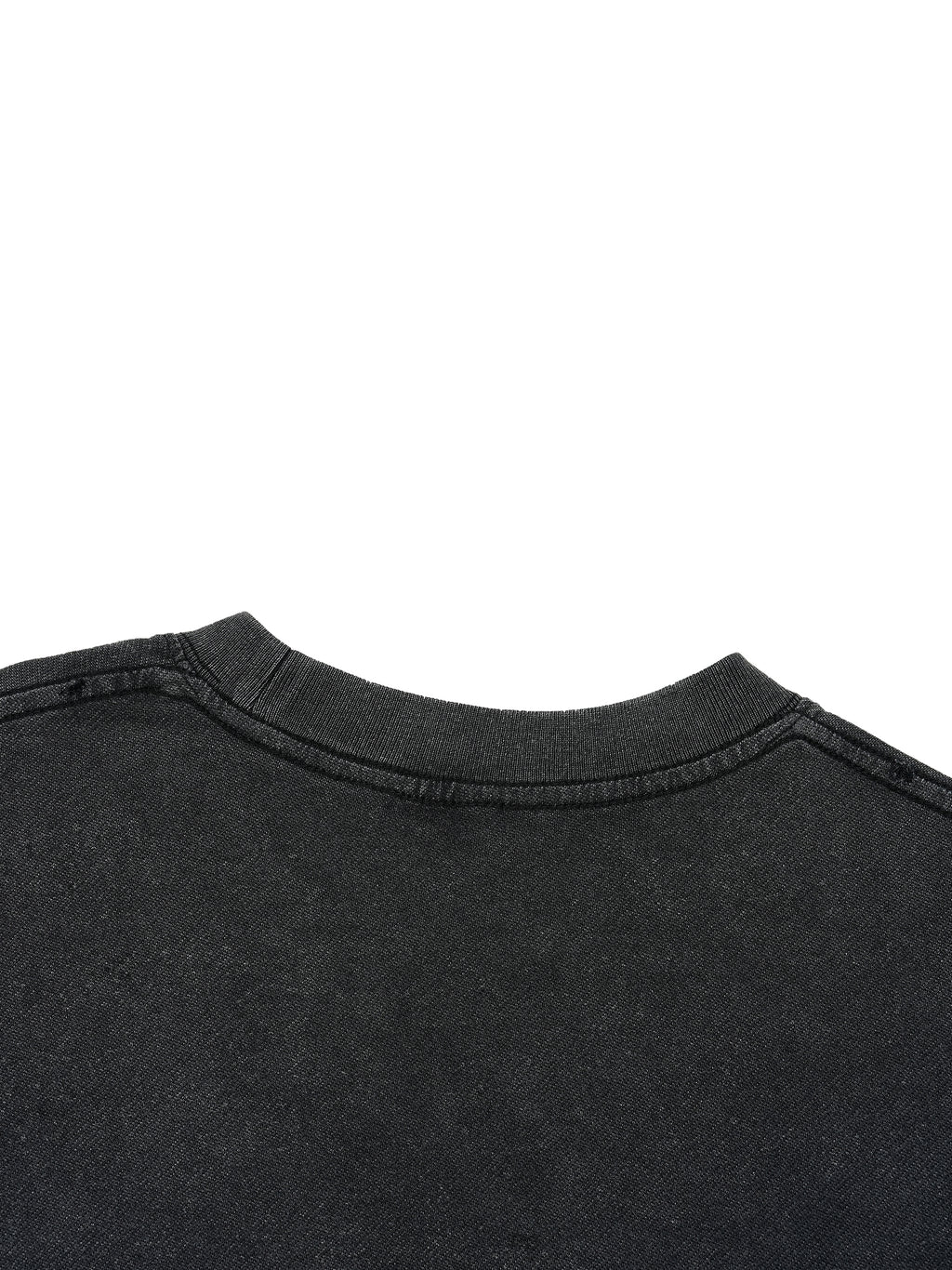 YEAH, IM A CHRISTIAN, BUT DONT PUSH ME! Vintage Wash Boxy Distressed Hem T-Shirt