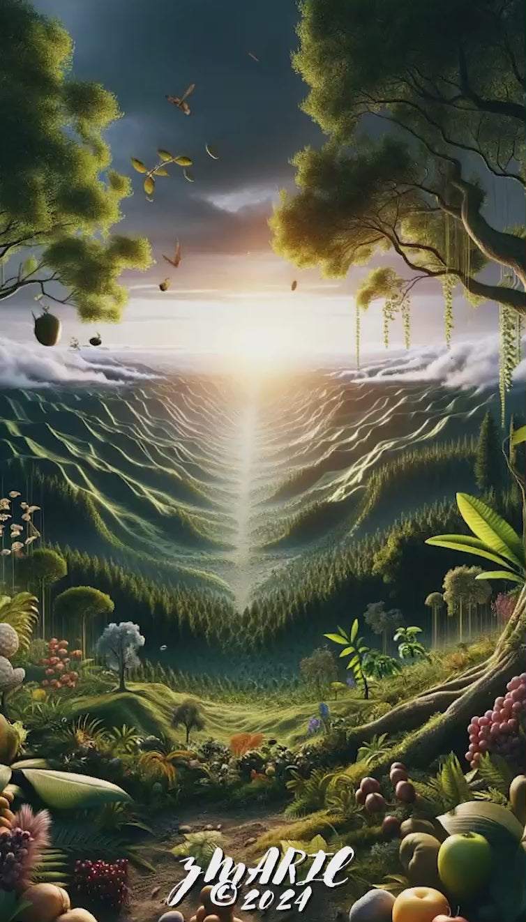 CREATION- Vegetation Digital Art 2pk