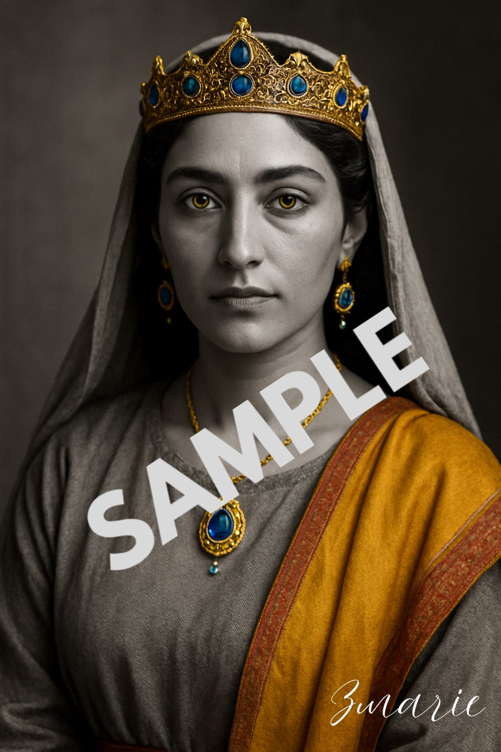 Digital Image of Queen Esther Interpretation