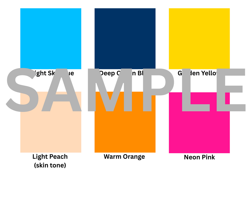 God's Creation Coloring Page Color by Number (Digital)