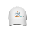 Blessed Mama Since Customizable Baseball Cap - white