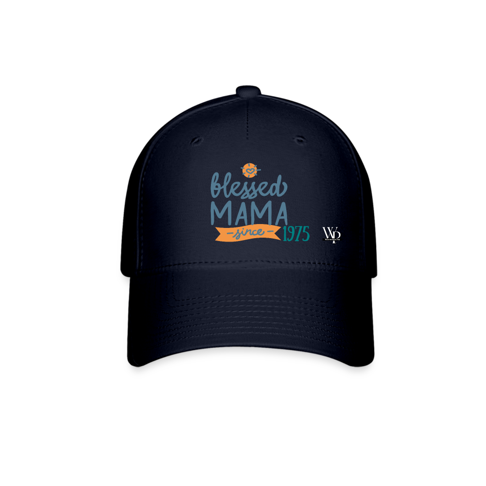 Blessed Mama Since Customizable Baseball Cap - navy