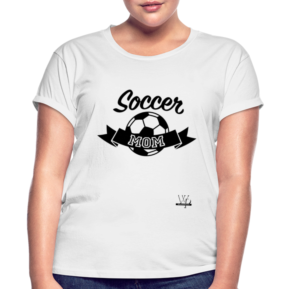 Soccer Mom Women's Relaxed Fit T-Shirt - white