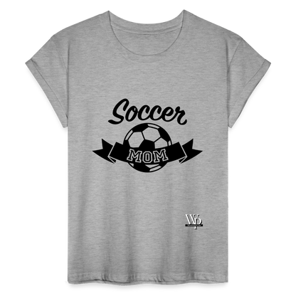 Soccer Mom Women's Relaxed Fit T-Shirt - heather gray