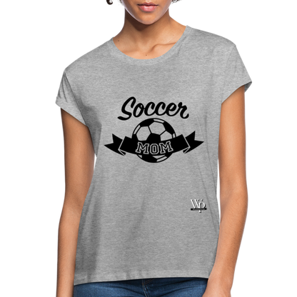 Soccer Mom Women's Relaxed Fit T-Shirt - heather gray