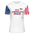 ALL AMERICAN DAD-FATHERS DAY T-SHIRT - white