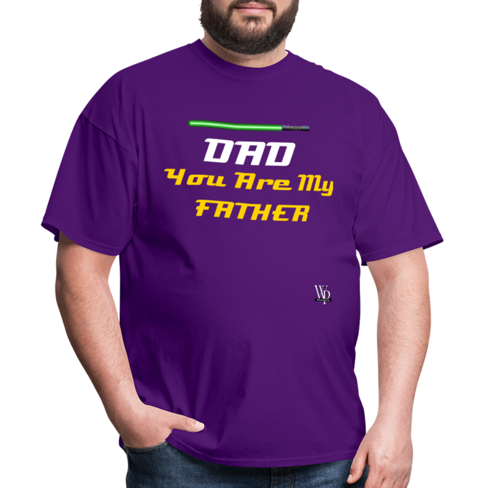 DAD You Are My Father T-shirt - purple