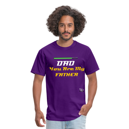 DAD You Are My Father T-shirt - purple