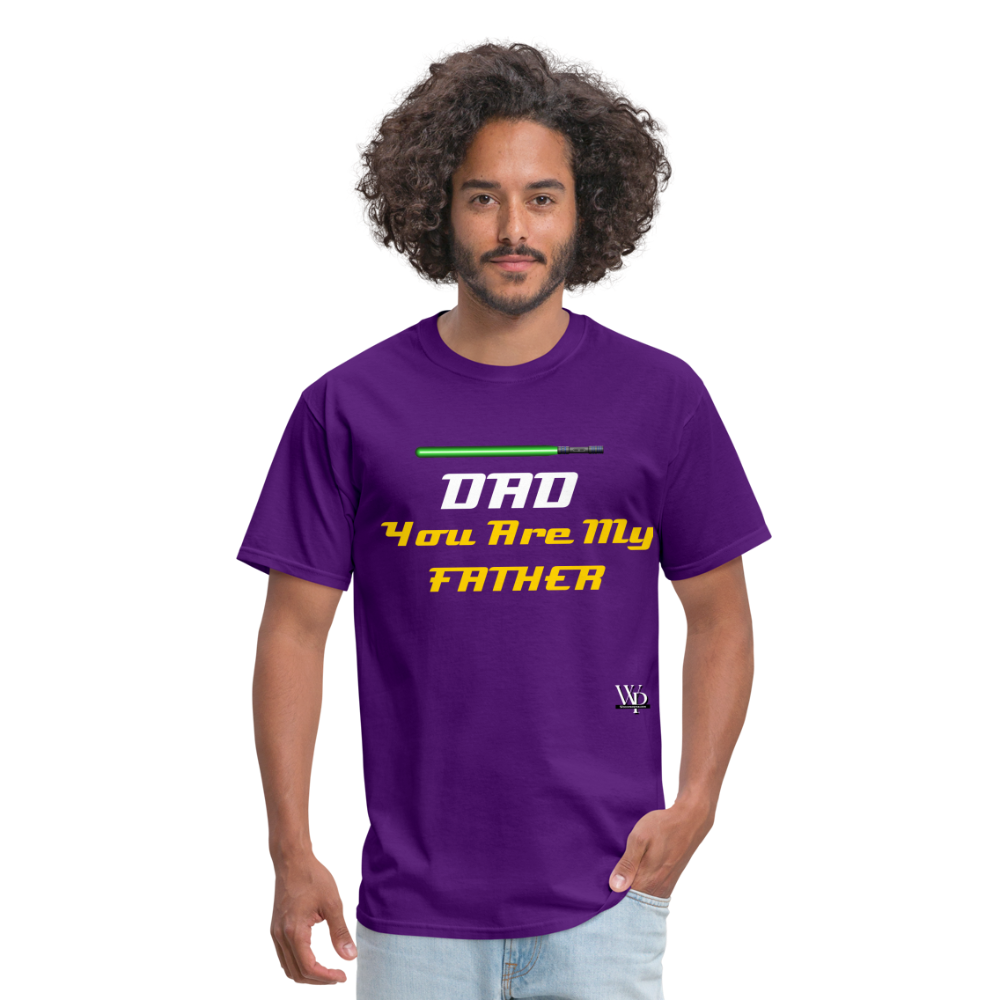 DAD You Are My Father T-shirt - purple