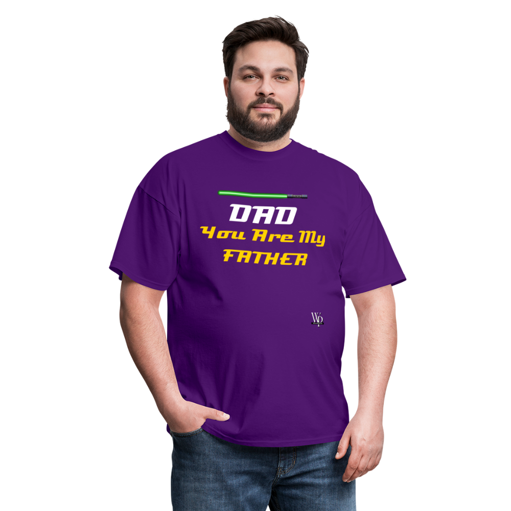 DAD You Are My Father T-shirt - purple
