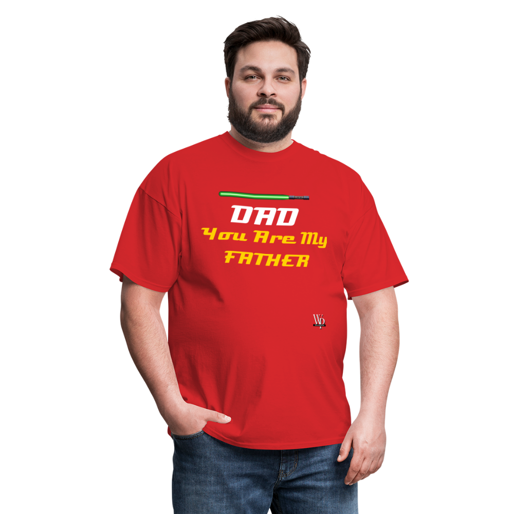 DAD You Are My Father T-shirt - red