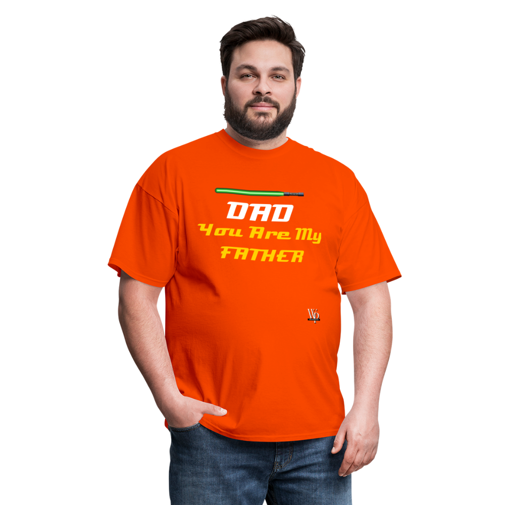 DAD You Are My Father T-shirt - orange