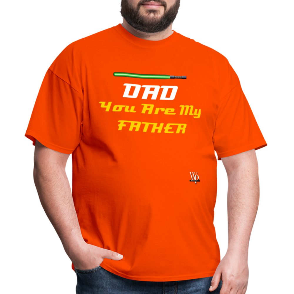 DAD You Are My Father T-shirt - orange