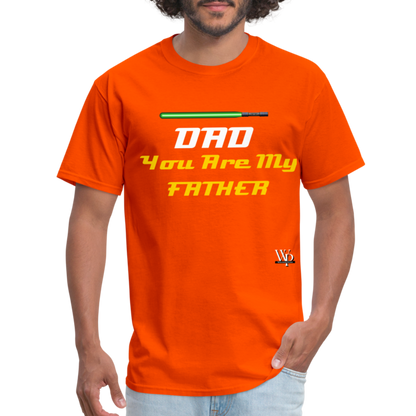 DAD You Are My Father T-shirt - orange