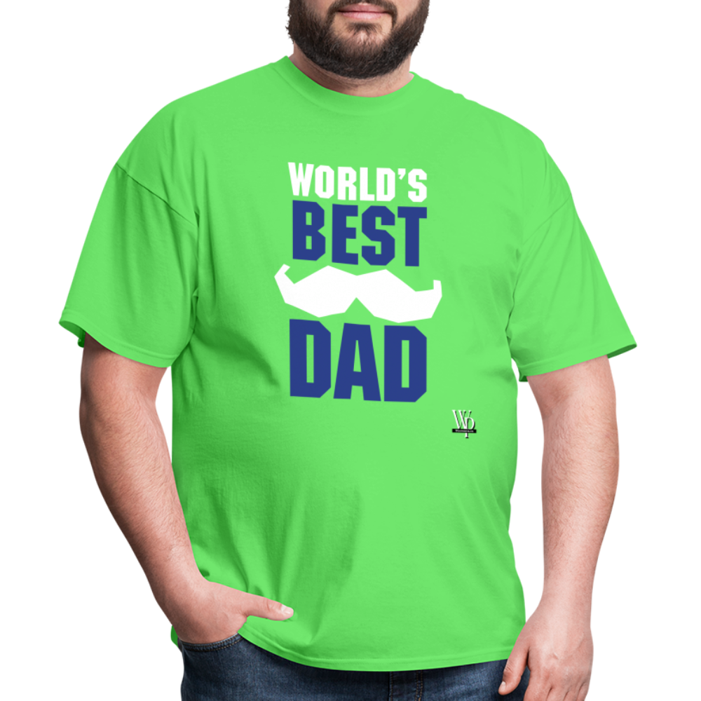 World's Best Dad T-shirt - kiwi