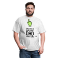 Awesome Dad Looks Like T-shirt - light heather gray