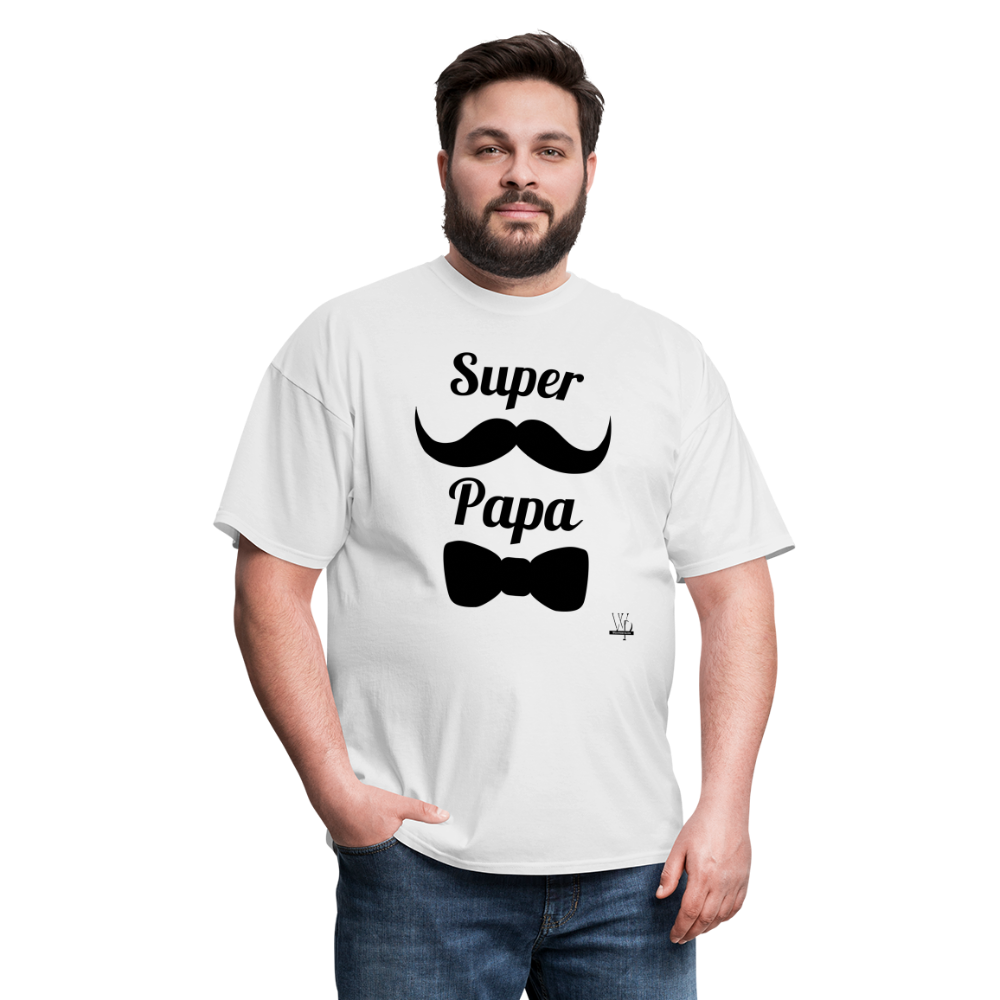 Super Papa T-shirt - white