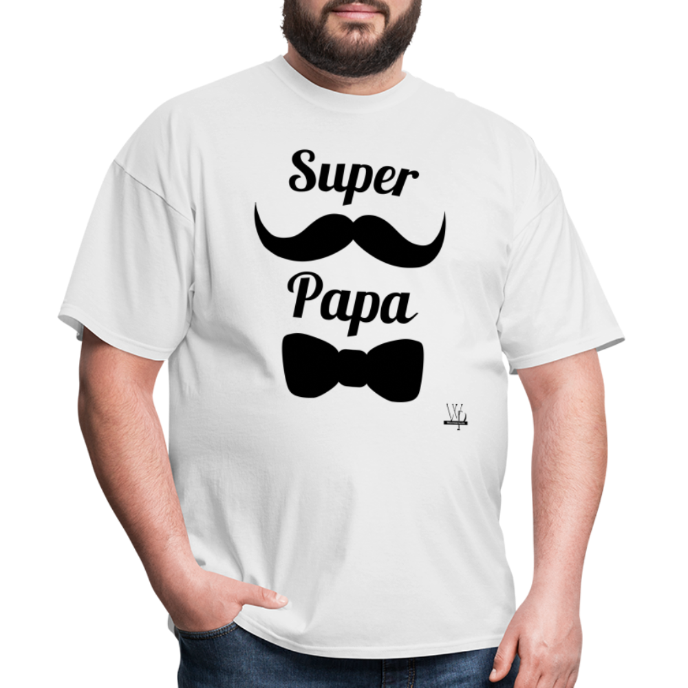 Super Papa T-shirt - white