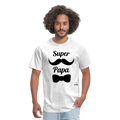 Super Papa T-shirt - light heather gray