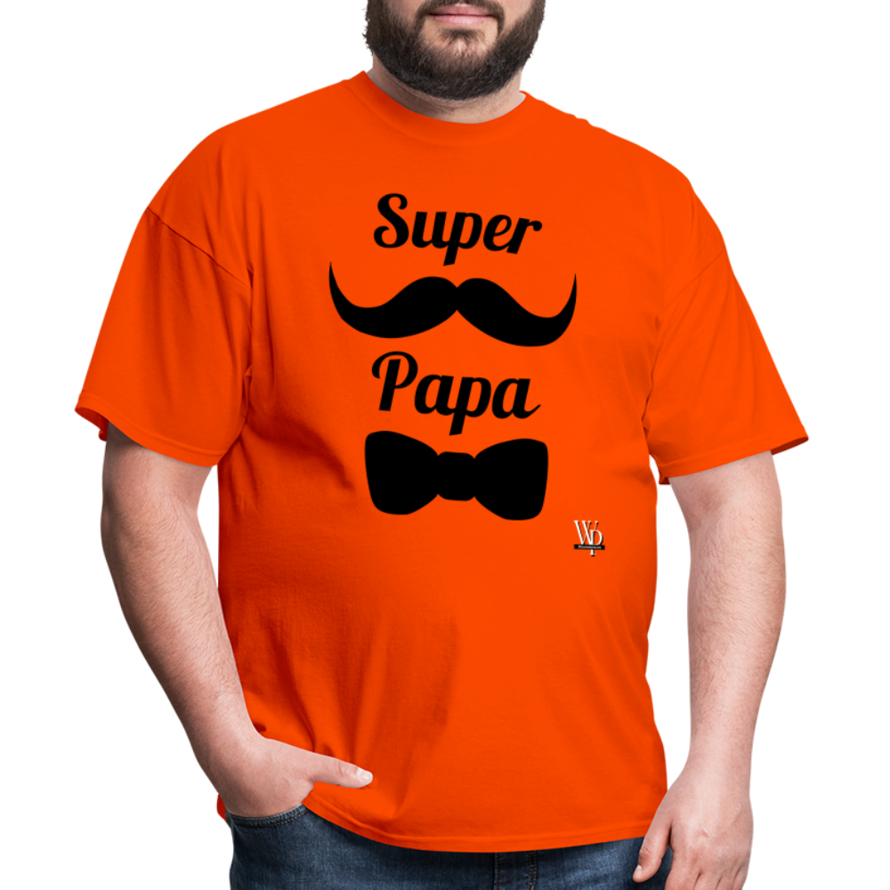 Super Papa T-shirt - orange