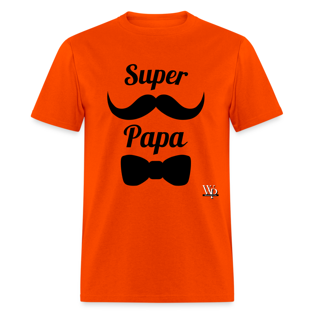 Super Papa T-shirt - orange