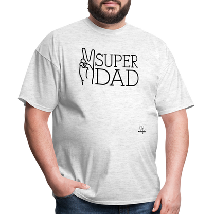 Super Dad T-shirt - light heather gray
