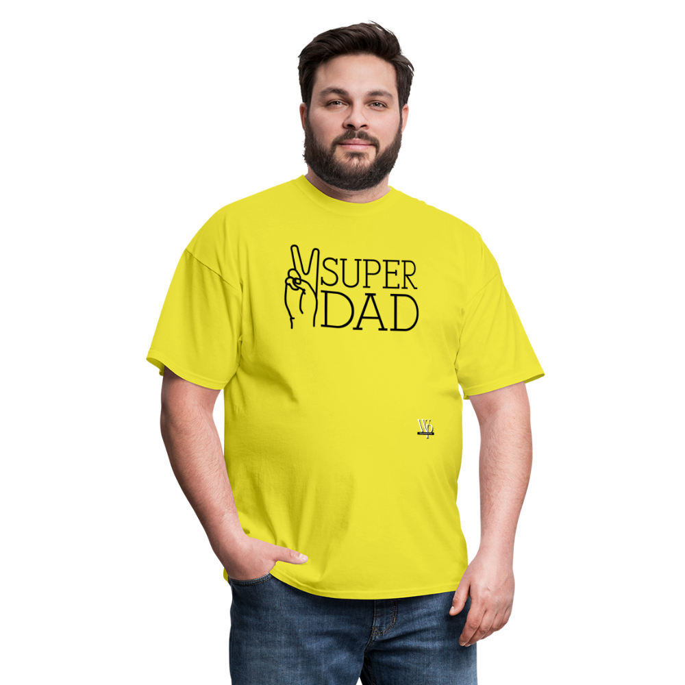 Super Dad T-shirt - yellow