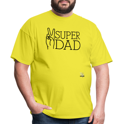 Super Dad T-shirt - yellow