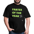 Farter Of The Year, I Mean Father T-shirt - black