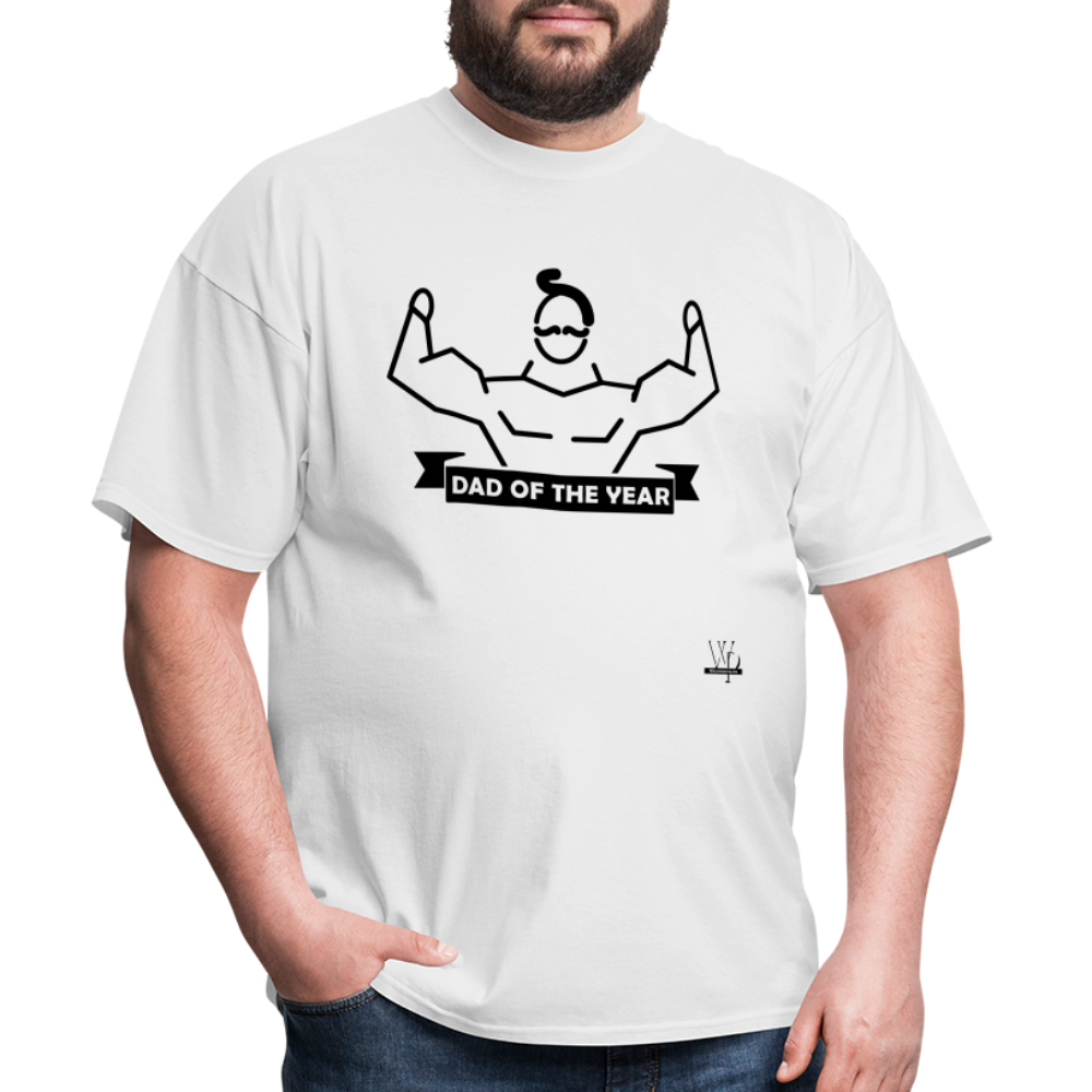 Dad of The Year T-shirt - white
